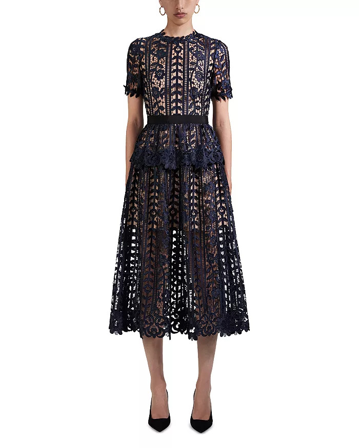 Lace Midi Dress | Bloomingdale's (US)