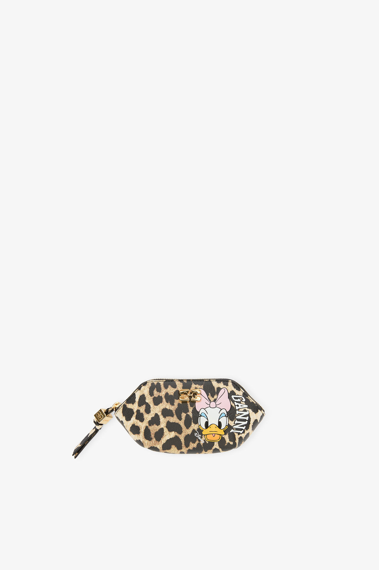 Daisy Duck Leopard Coin Purse | Ganni