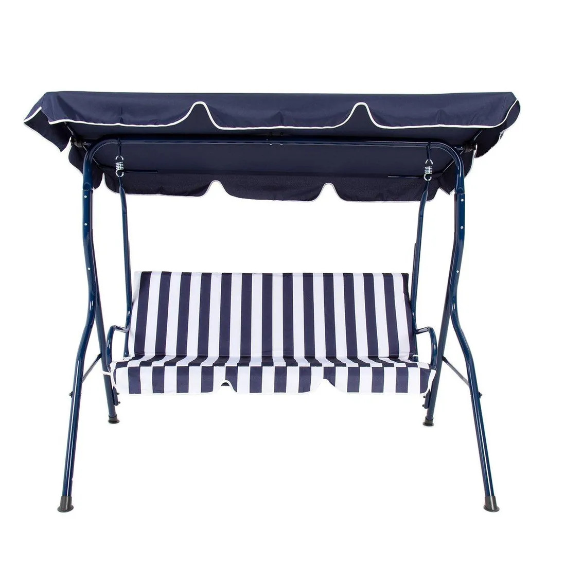 Garden Furniture | 2-3 Seater Garden Swing Seat Hammock Chair Stripe / Plain Design | Charles Ben... | Debenhams UK