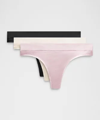 UnderEase Mid-Rise Thong Underwear | lululemon UK