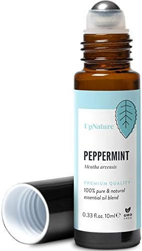 Peppermint Essential Oil Roll On - Topical Peppermint Oil - Relieves Head Tension, Pregnancy Essenti | Amazon (US)
