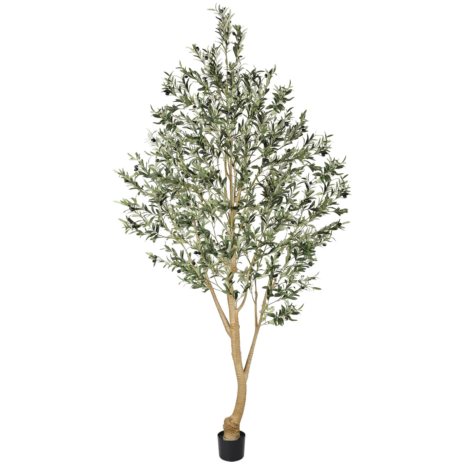 Realead Tall Faux Olive Tree 9ft - Realistic Large Silk Olive Tree Artificial Indoors - Fake Oliv... | Amazon (US)