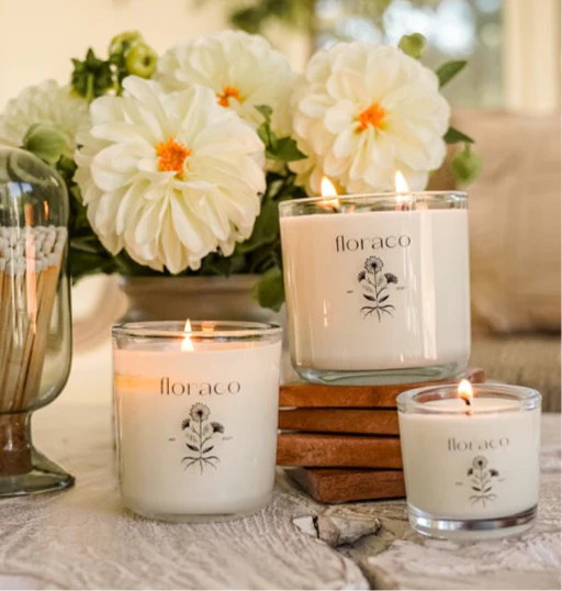 Candle Floraco: Cedarwood, Sandalwood, Iris and Cardamom | Floraco