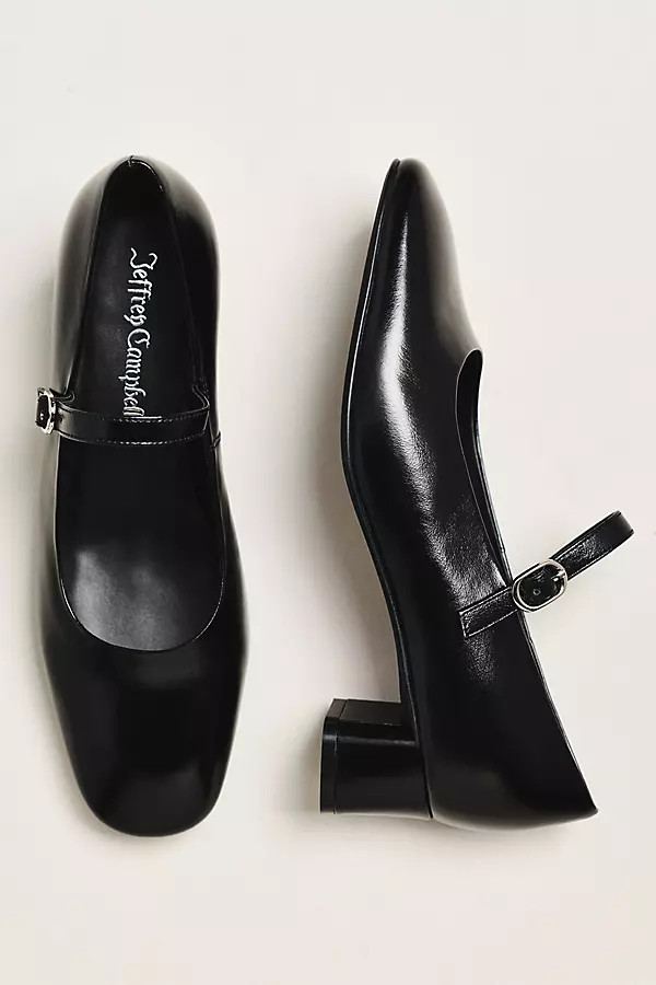 Top-Class Suede Mary Jane Heels | Anthropologie (US)