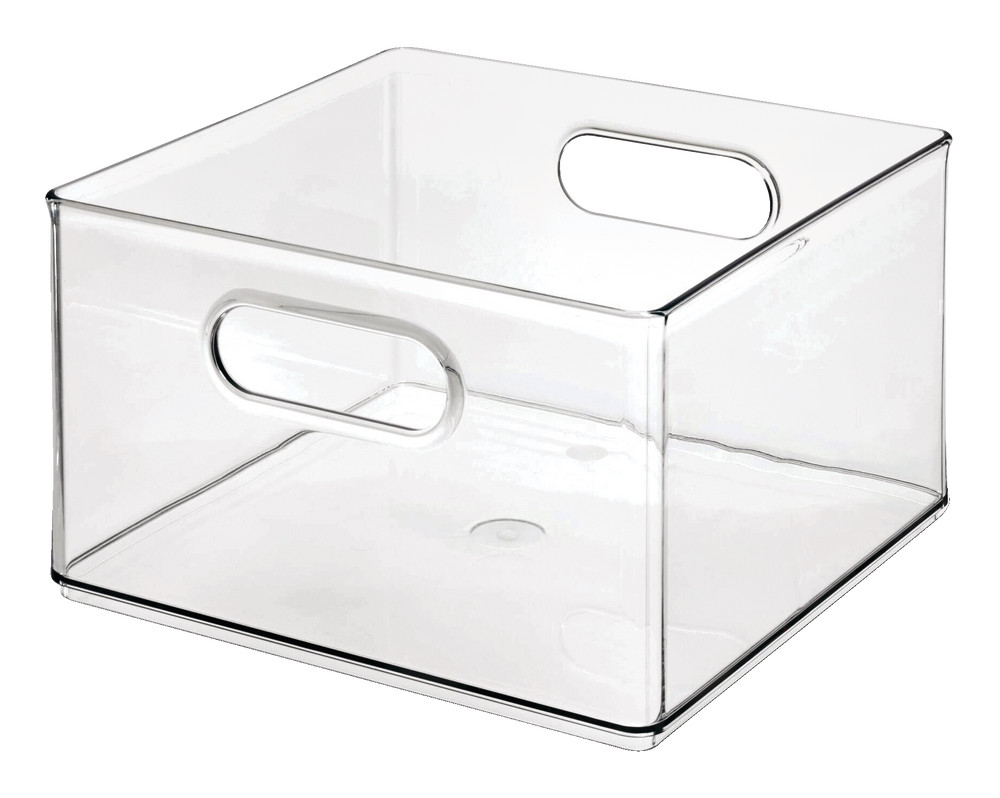 The Home Edit by iDESIGN Clear Stackable Organizing Storage Bin, 8.2-L | Canadian Tire