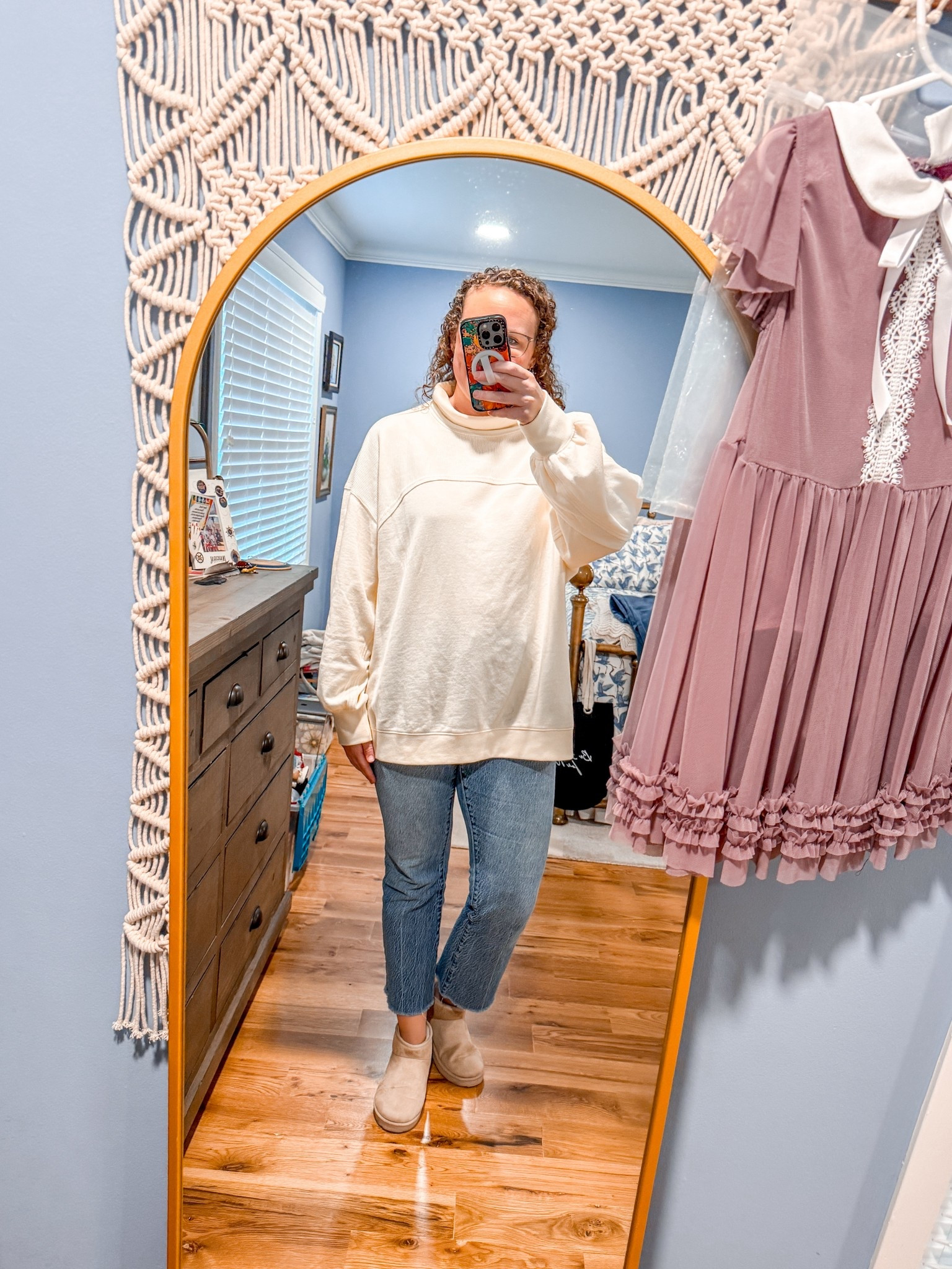 This Walmart sweatshirt is SO SOFT and SO GOOD. I sized up to an XL so I can wear it with leggings too  

#LTKActive #LTKSeasonal #LTKHoliday