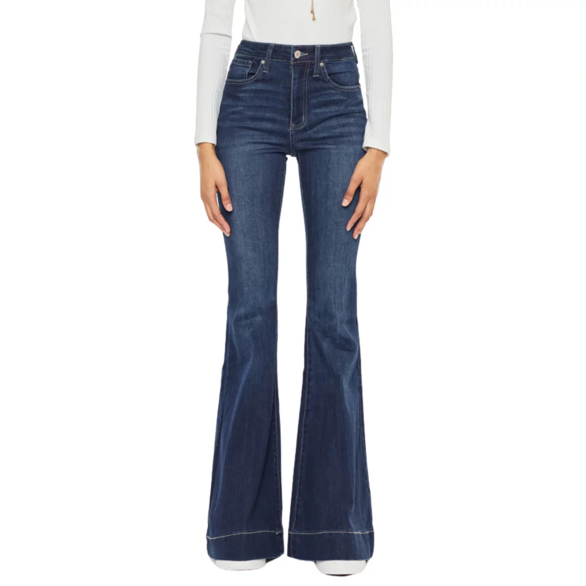 Braelynn High Rise Stretch Super Flare Jeans | Belk