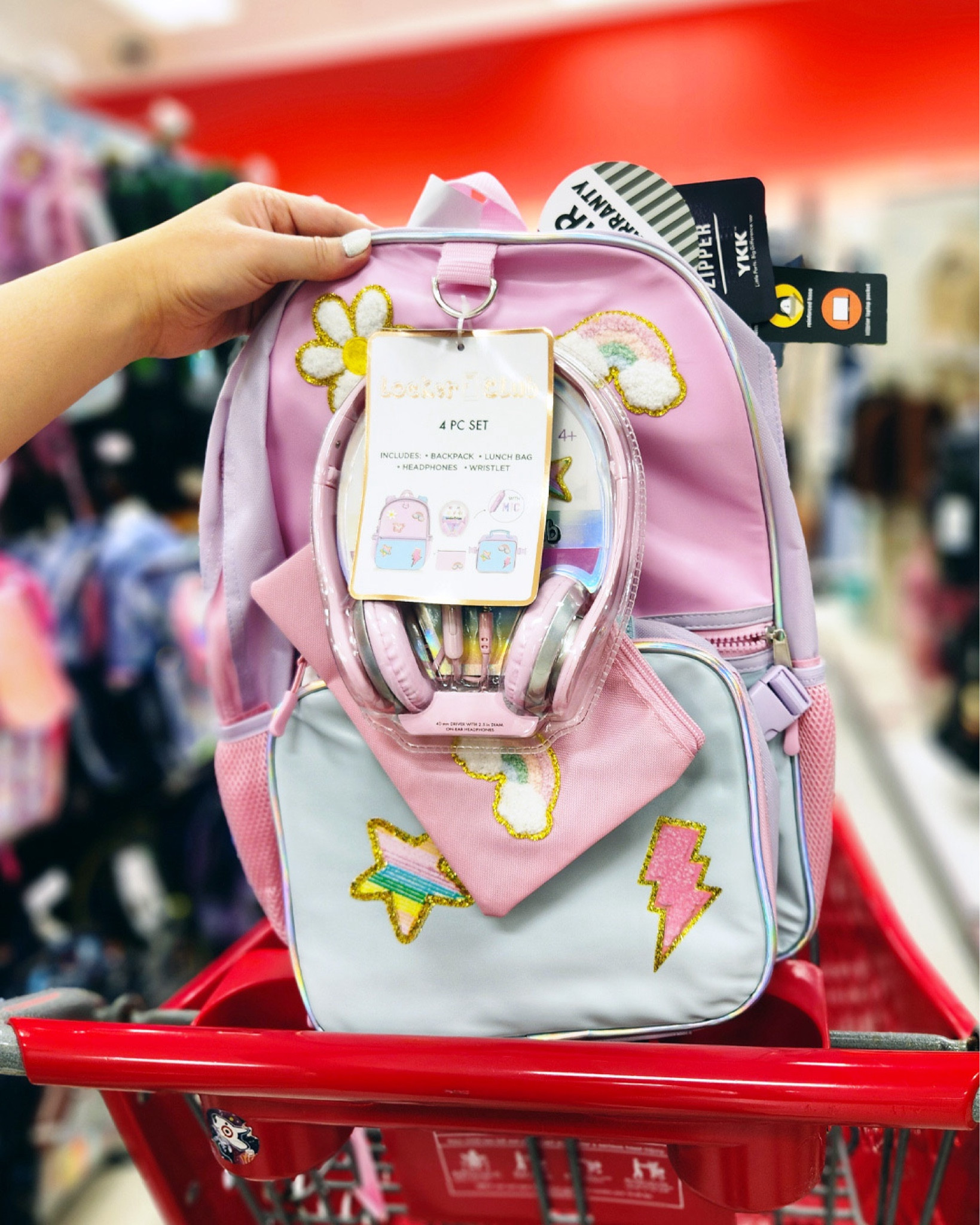 ★FANCY CLUB ★DOT ROUND BACKPACK FANCY CLUB | DOT ROUND BACKPACK (BLACK)