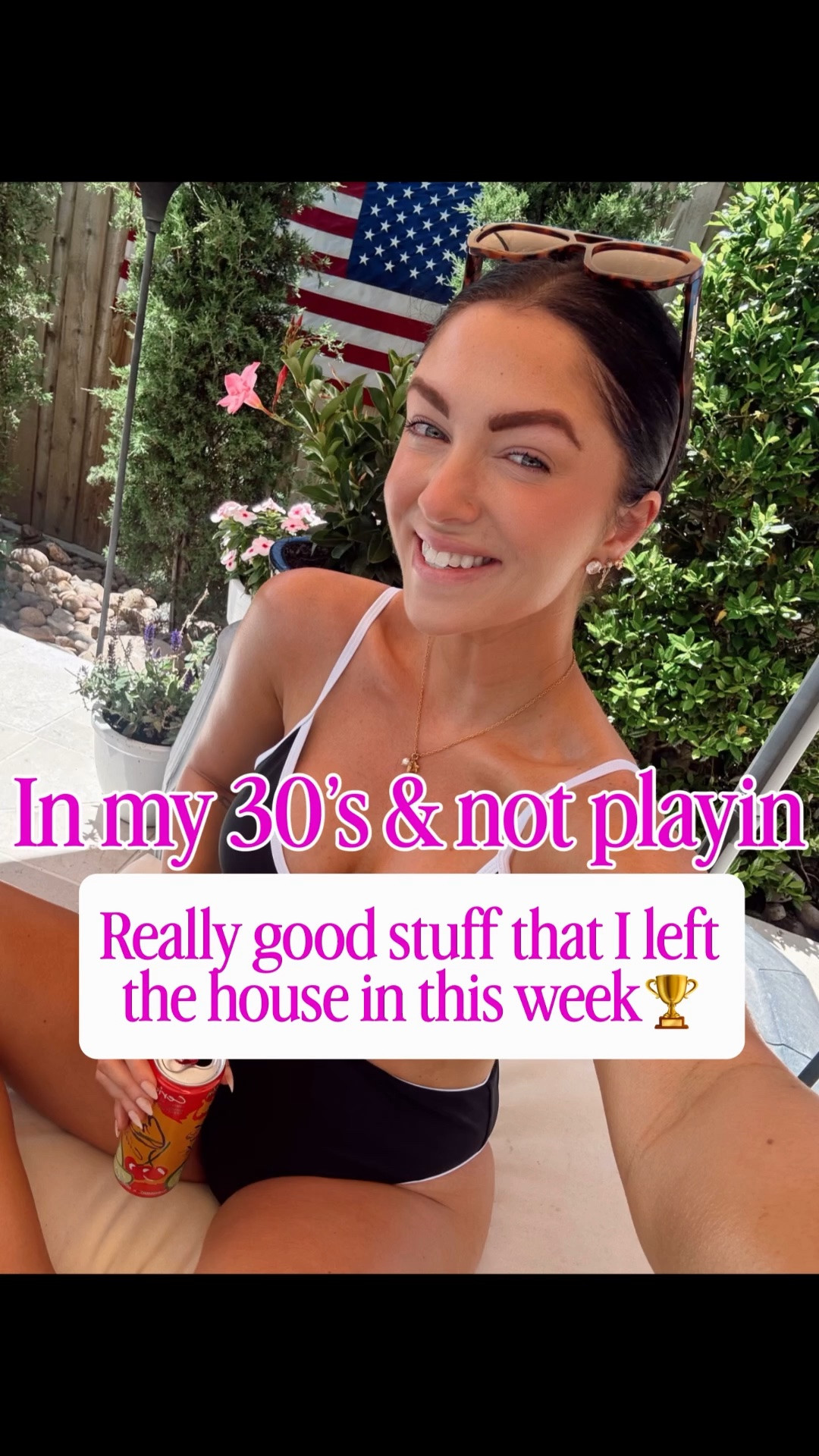 The ginghamn shorts is the photo of the girl in the bikini top! I have no idea why that is the photo they chose for the product image😅