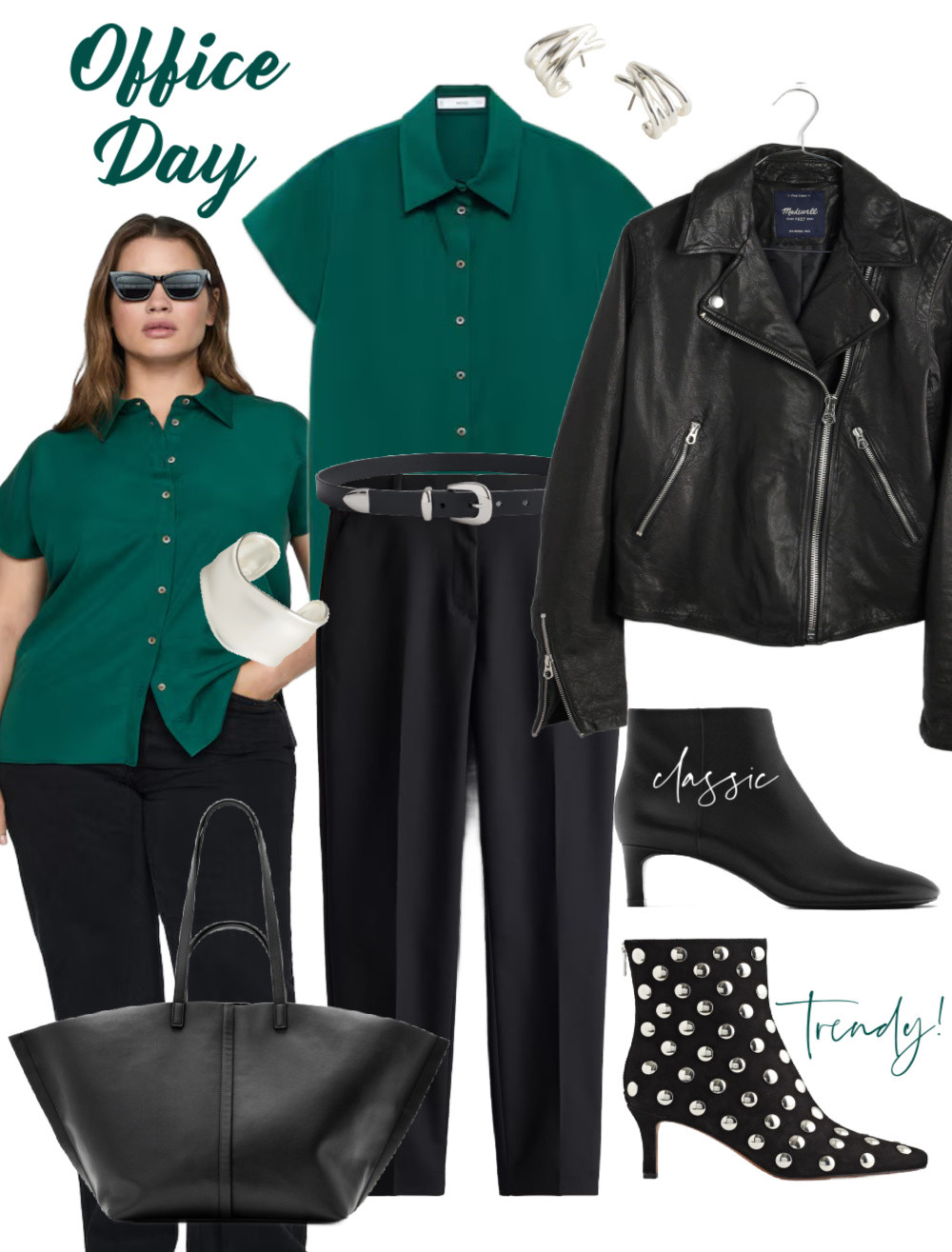 A versatile office look that you can look professional in day time + also chic at after work events.  

 #LTKSeasonal #LTKFindsUnder100 #LTKWorkwear