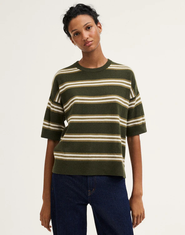 Relaxed Sweater Tee in 100% Cashmere | Madewell