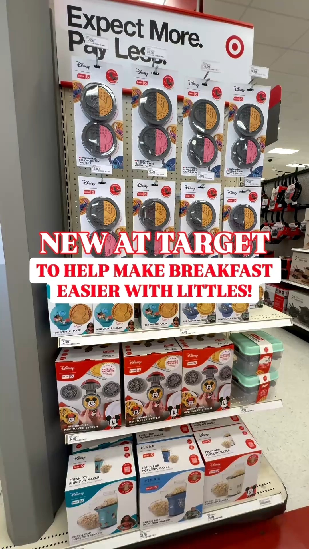 YOU MEAN WE CAN HAVE MICKEY WAFFLES EVERYDAY?! 🧇🐭😍🥲✨🍿

We are BIG Moana and Toy Story fans in this house and so excited for both of the new movies to come out this summer!! 🚀 🌊 ✨

What would you get, the waffle makers or the popcorn machine??

Target finds, target run, target must haves, target mom, target haul, Disney mom, Disney breakfast, Disney family, Moana live action, Toy Story 5, stitch 2, toddler breakfast, mom finds, toddler must haves, Disney life, girl moms

#targetfinds #disneybreakfast #targetrun #toystory5 #disneymoms



#LTKKids #LTKHome #LTKmomlife
