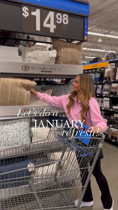Come do a January refresh with me using the new My Texas House pillows from Walmart! 

#LTKSeasonal #LTKVideo #LTKhome