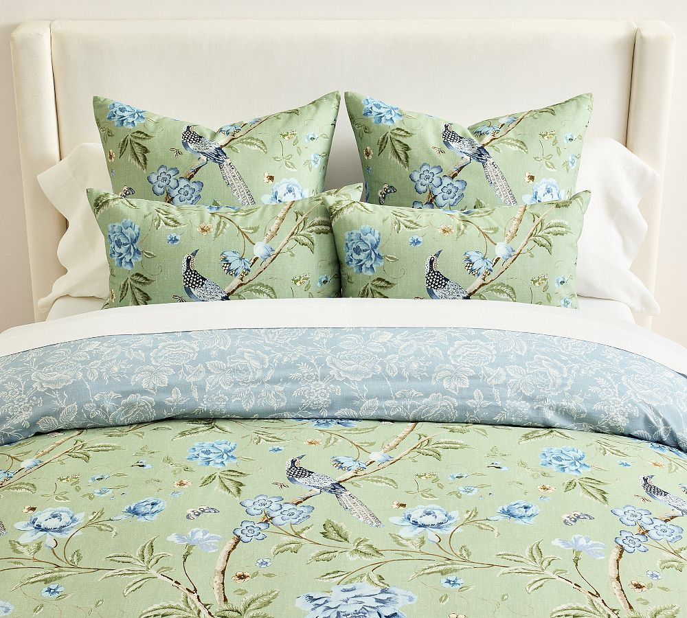 Kravet Meadowlark Reversible Duvet Cover | Pottery Barn (US)