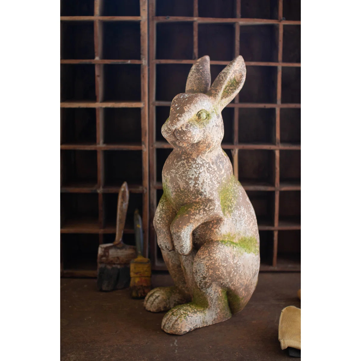 FAUX CONCRETE RABBIT - HEAD FORWARD | Wayfair North America