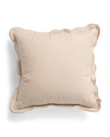 20x20 Sadie Scalloped Pillow | TJ Maxx