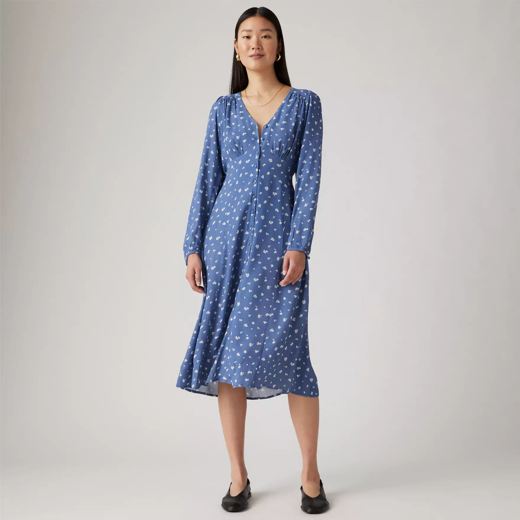 Sarina Long Sleeve Midi Dress | Levi's US