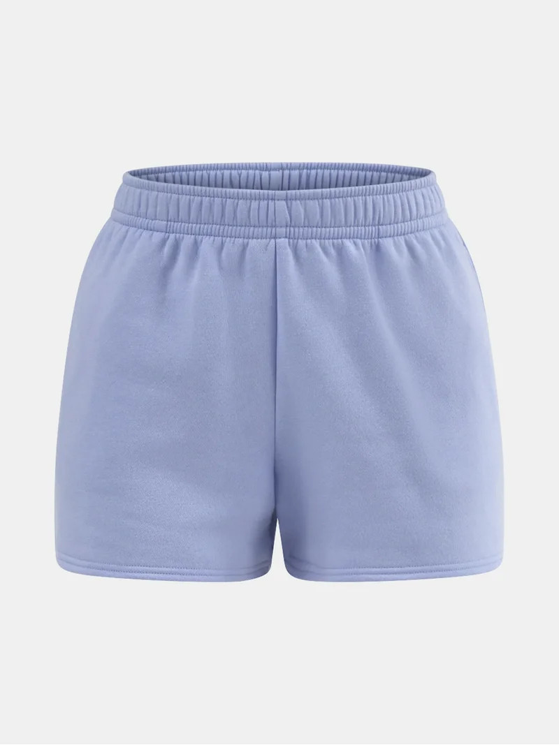 No Boundaries Soft Fleece Shorts, 1 or 2-Pack, Women’s | Walmart (US)