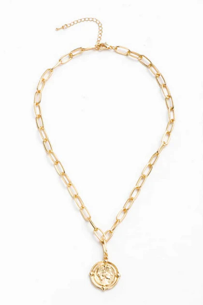 Atlas Coin Pendant | The Styled Collection