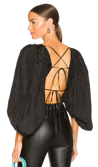 Bellini Top in Black | Revolve Clothing (Global)