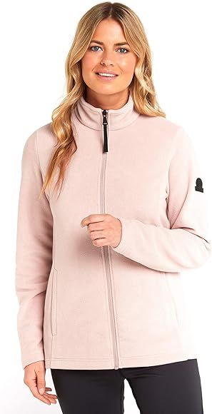 TOG 24 Shire Womens Soft Fleece Jacket, Classic-Fit, Full-Zip, Long Sleeve, Lightweight and Warm,... | Amazon (UK)