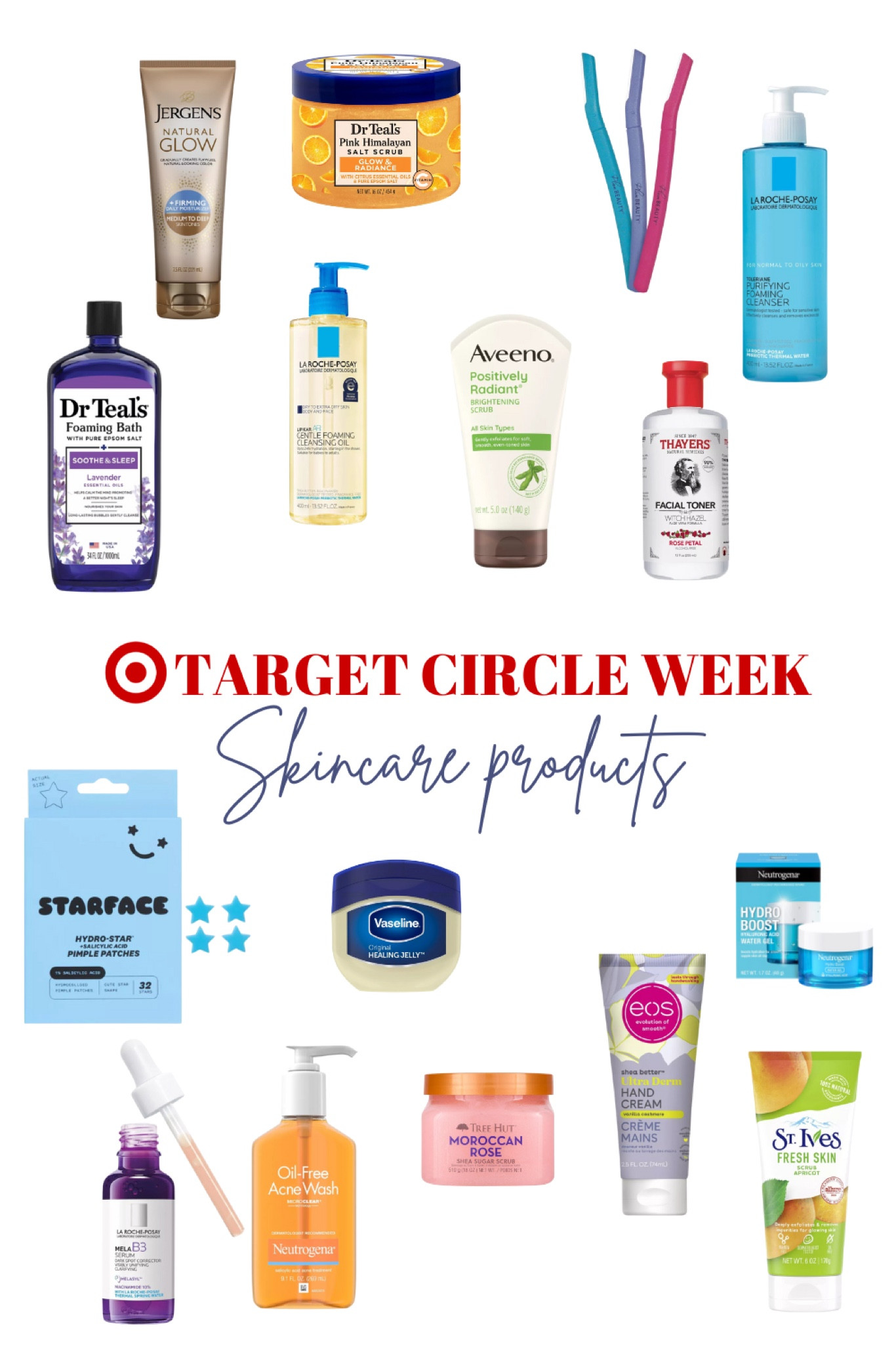Skincare products on sale in Target!⭕️😍

Target circle week, target sale, target circle, skincare, target circle deals, target circle offers, target circle coupon, target circle week deals 

#LTKSeasonal #LTKsalealert