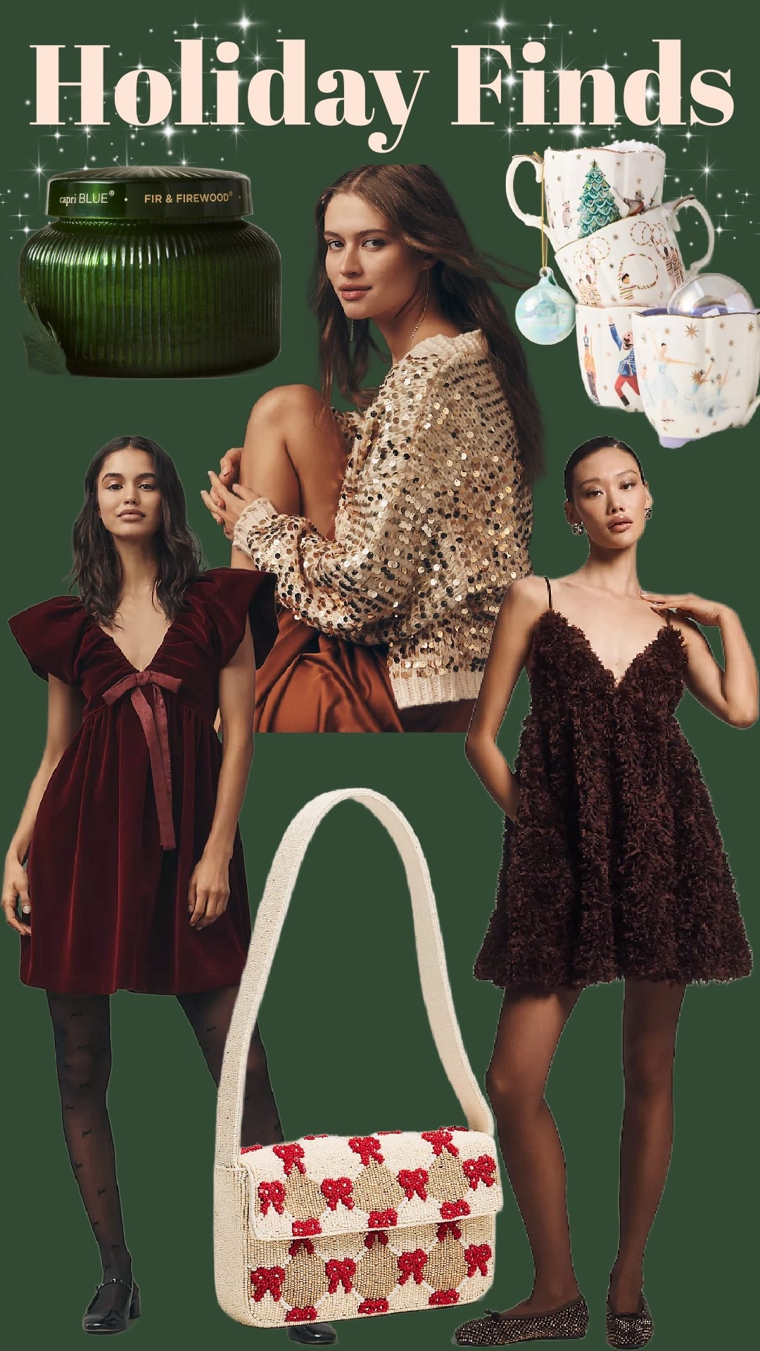 Holiday finds!

Holiday dress, Christmas party, NYE outfit, Christmas dress, Anthropologie, beaded bag, holiday decorr

#LTKSeasonal #LTKFindsUnder100 #LTKSaleAlert