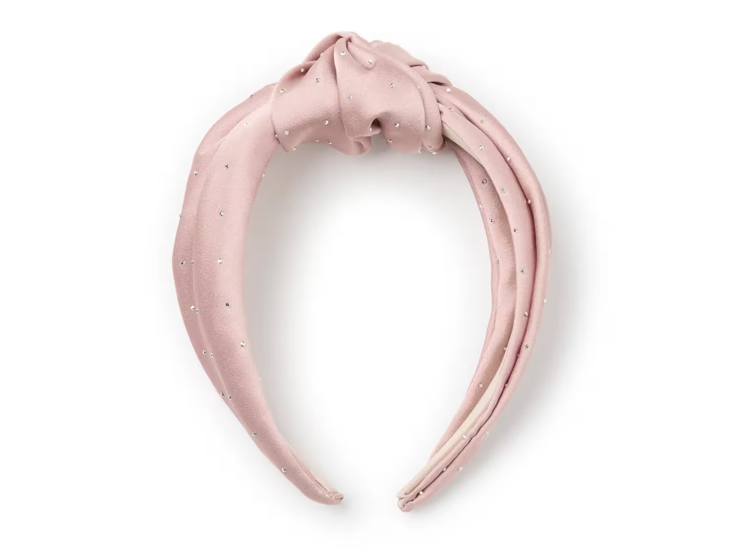 Kelly & Katie Jeweled Top Knot Headband | Women's | Blush Pink | Size One Size | Hair Accessories | DSW