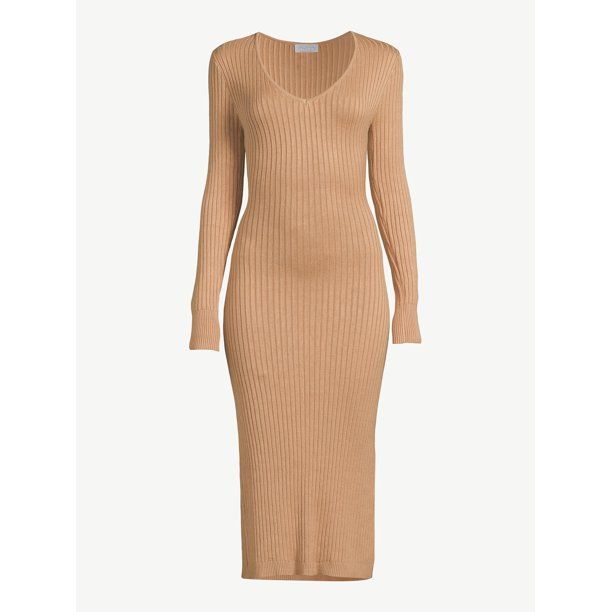 Sofia Jeans by Sofia Vergara Women's Back Twist Sweater Dress - Walmart.com | Walmart (US)