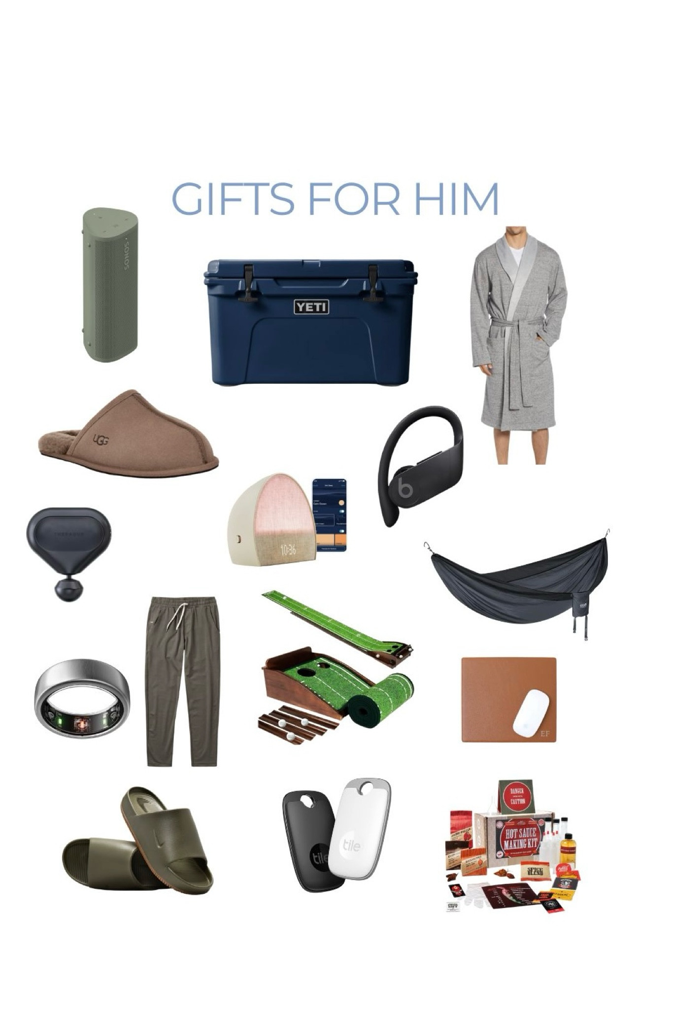 Fun gift ideas for him this holiday season. 

Christmas gift, gift guide

#LTKSeasonal #LTKfitness #LTKfamily