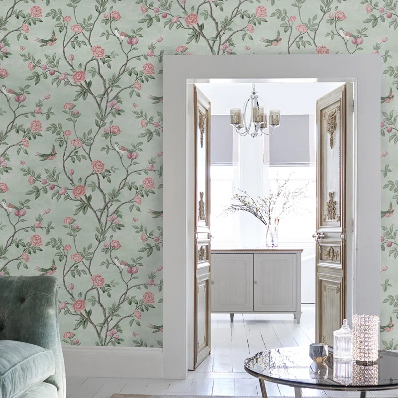 Laura Ashley Floral Double Roll | Wayfair North America