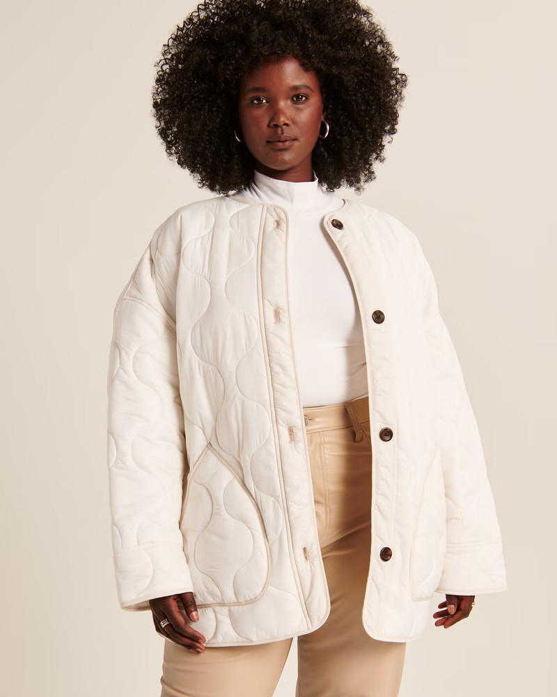 Quilted Liner Jacket | Abercrombie & Fitch (UK)