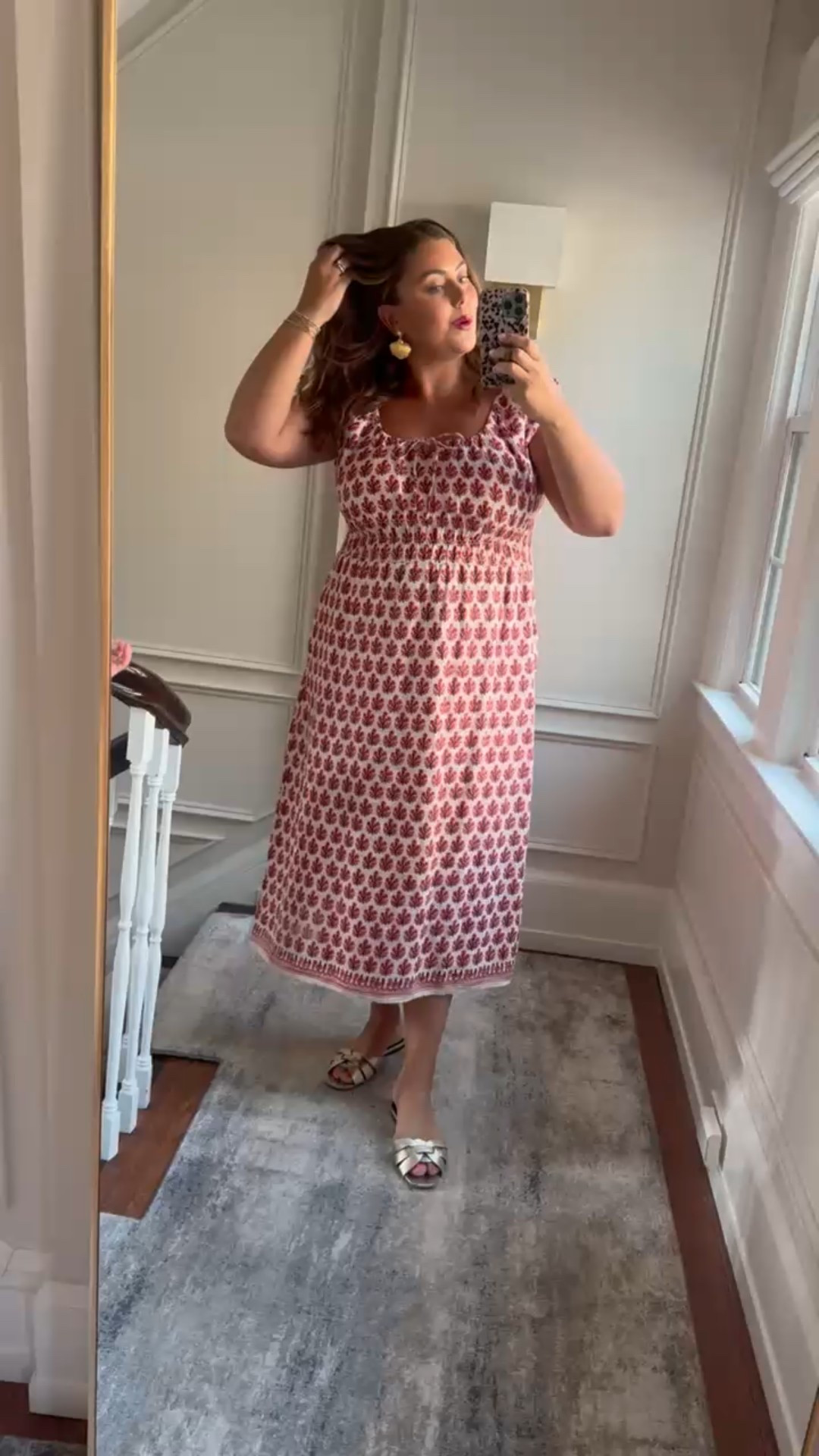 Family dinner outfit inspo. Wearing size XXL in dress. Use CARALYN20 at checkout at Shapermint. 

#LTKStyleTip #LTKParties #LTKMidsize