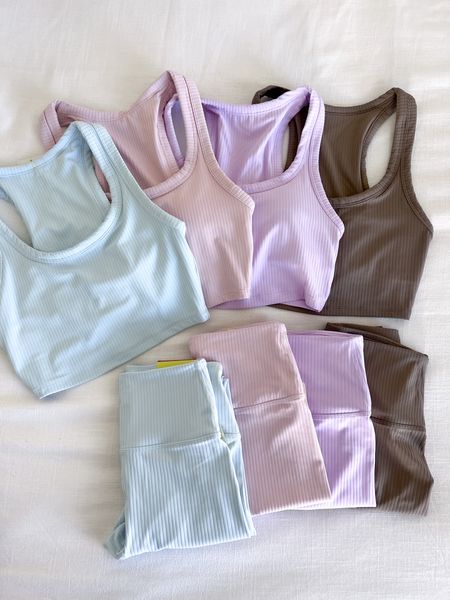 NEW all in motion ribbed matching sets🤍🌸 Runs TTS - I wear an XS in them!



Spring Finds, Spring Style, Athletic Wear, Yoga Pants, Lulu, Loungewear, Pastels

#LTKunder50 #LTKstyletip #LTKfit