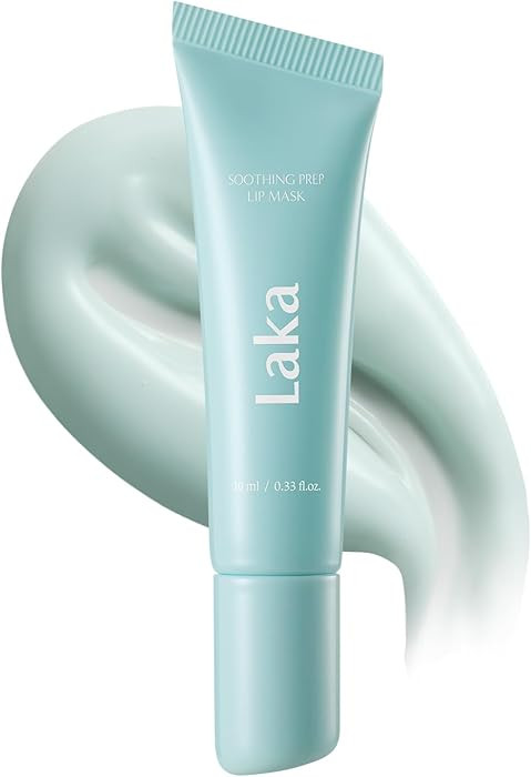 Laka Soothing Prep Lip Mask, Cooling Peel Off Korean Lip Mask, Gentle Exfoliator for Lips, Hygien... | Amazon (US)
