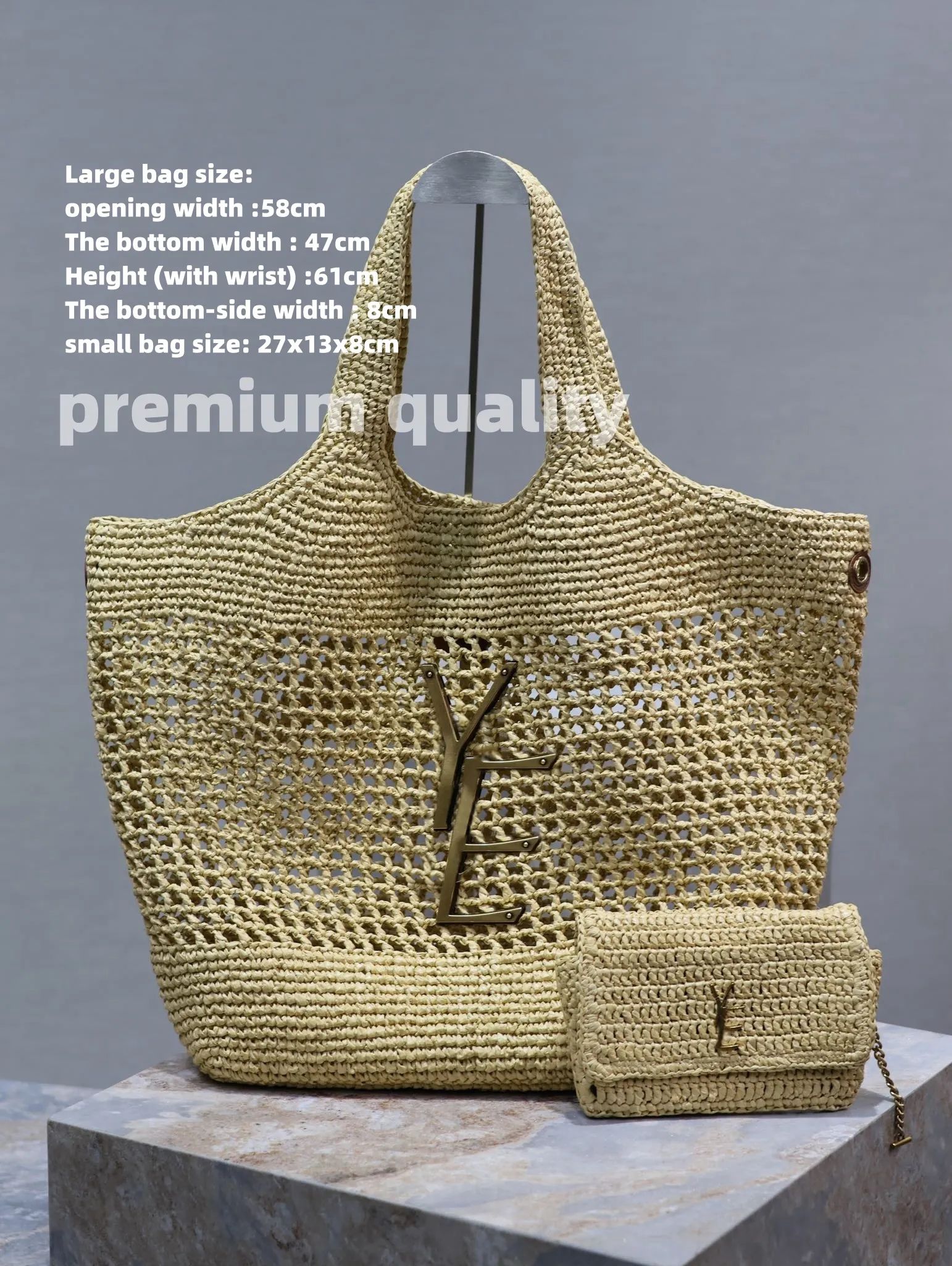 park premium quality Large Capacity Totes raffia Shopping Bags Beach bags Genuine Leather Women T... | DHGate