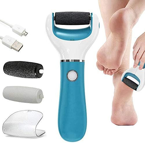 BOMPOW Foot Scrubber Electric Callus Remover Rechargeable Foot File Hard Skin Remover Pedicure Tools | Amazon (US)