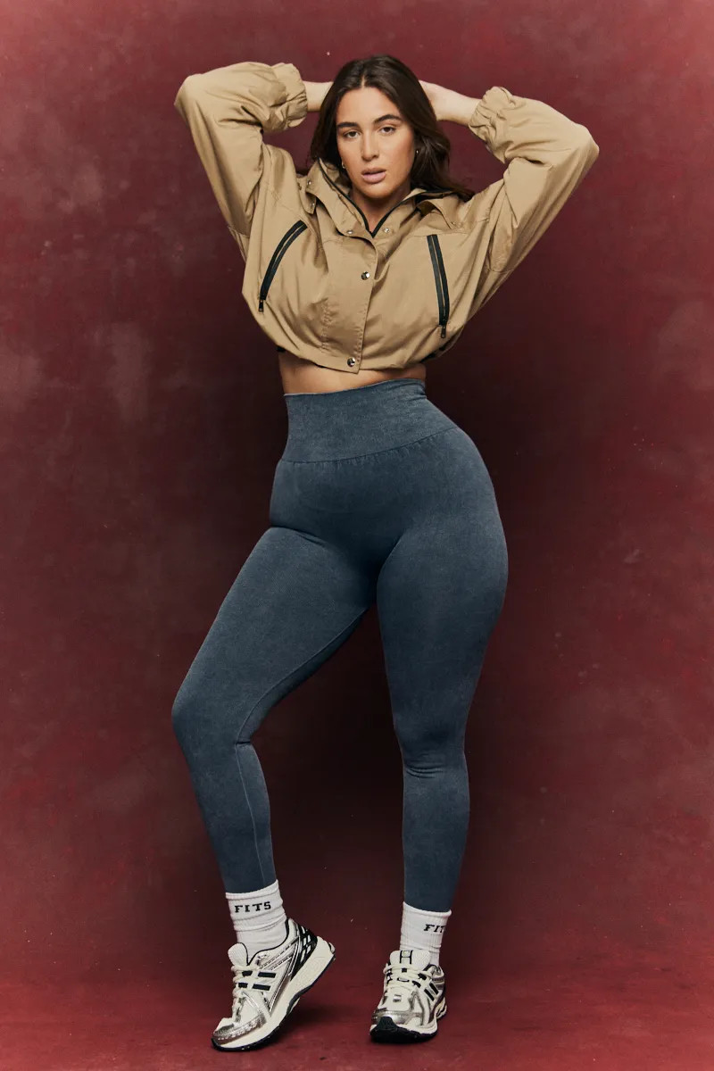 Seamless High Waist Bum Boosting Leggings | In The Style