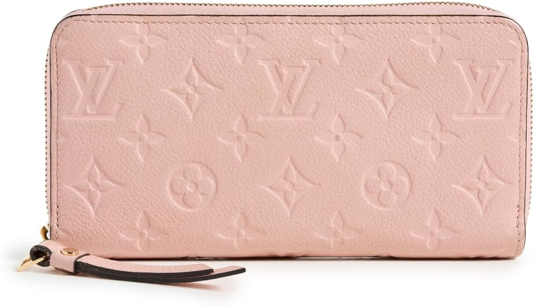 Louis Vuitton Women's Pre-Loved Louis Vuitton Pink Empreinte Ab Zippy Wallet, Pink, One Size | Amazon (US)