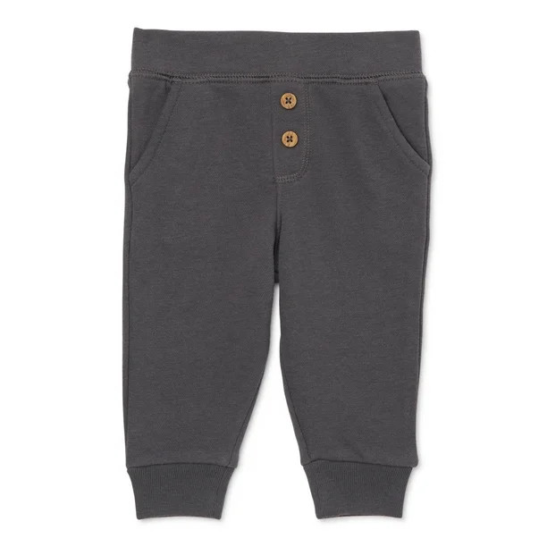 Garanimals Baby Boy French Terry Jogger, Sizes 0-24 Months | Walmart (US)