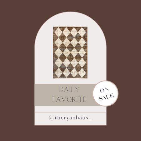 Fan Favorite Checkered Entry Rug on sale! 

#LTKhome