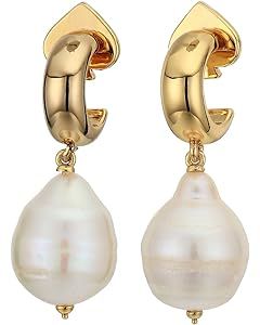 Kate Spade New York Candy Drops Pearl Drop Huggies Earrings | The Style Room, powered by Zappos | Zappos