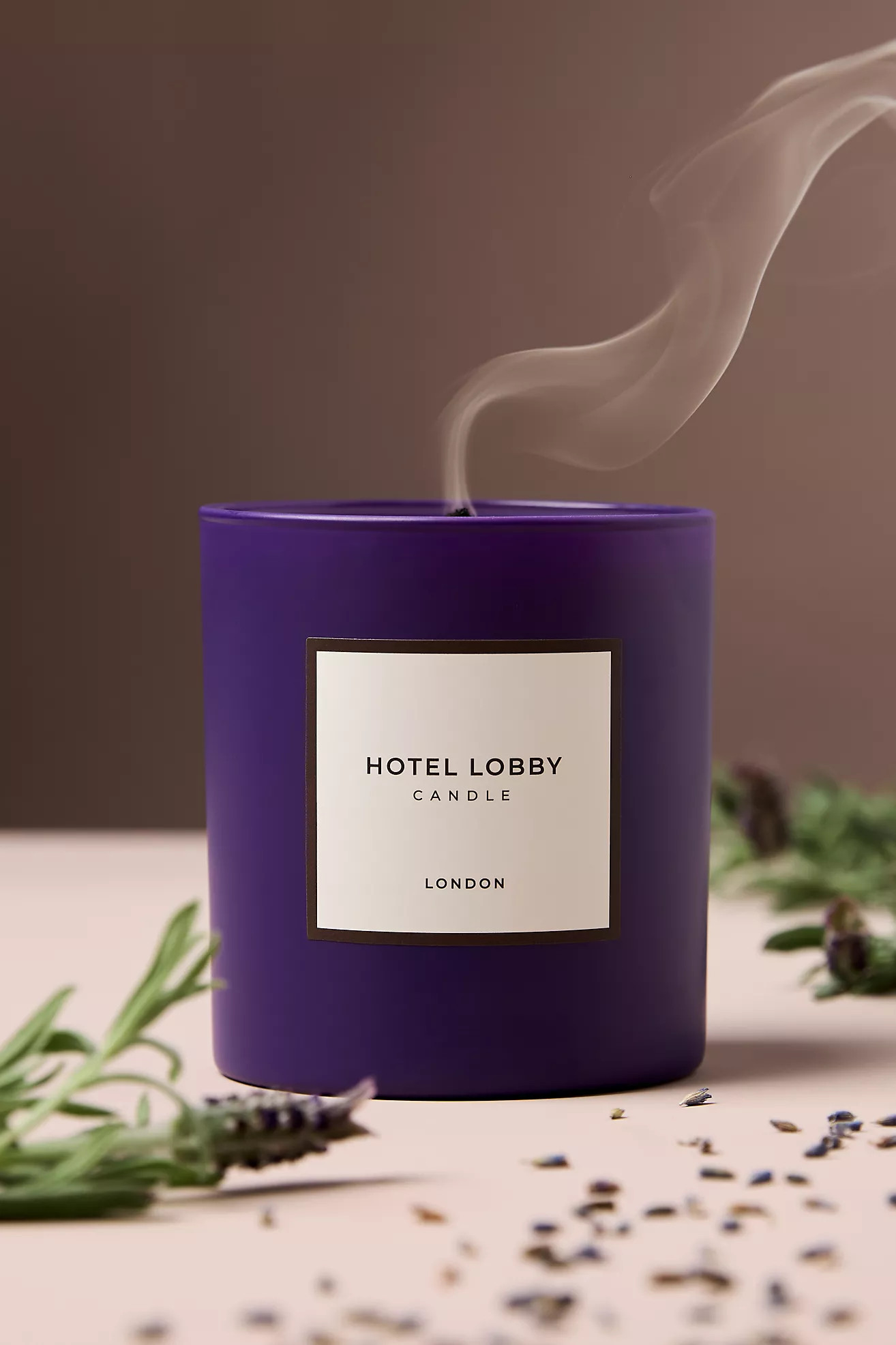 Hotel Lobby Floral London Boxed Candle | Anthropologie (US)