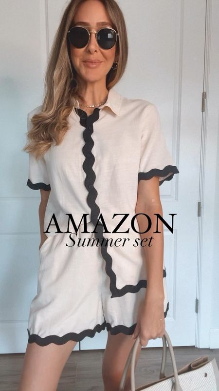 Amazon set that I will be definitely taking it to my Europe summer trip. Gorgeous, flattering and runs true to size, I am wearing a size small. 

#LTKFindsUnder50 #LTKStyleTip #LTKSeasonal