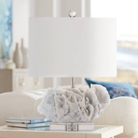 Regina Andrew Design Caribbean Faux Coral Mini Table Lamp | LampsPlus.com