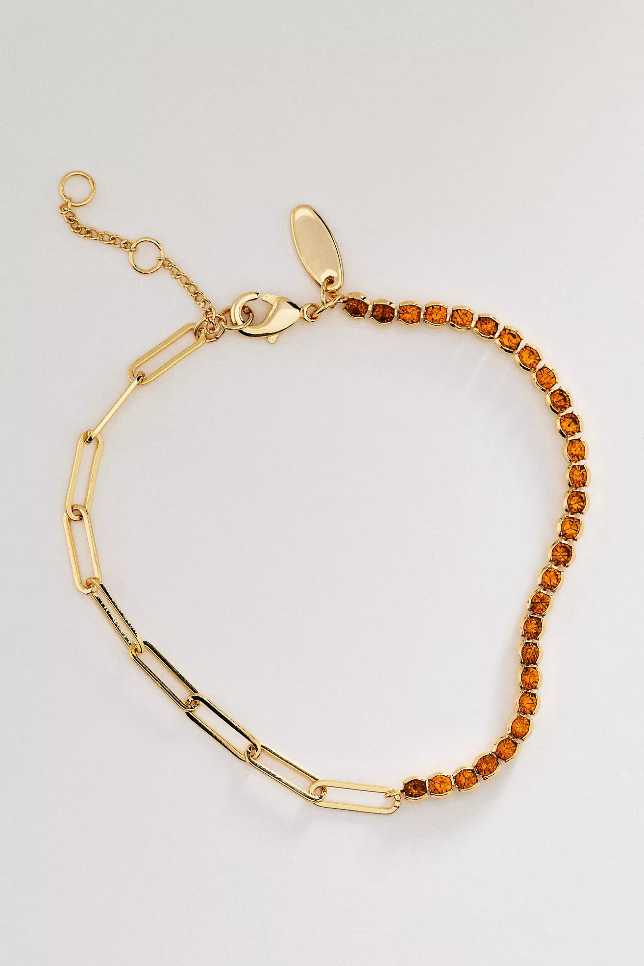 Dainty Colorful Crystal Bracelet | Anthropologie (US)