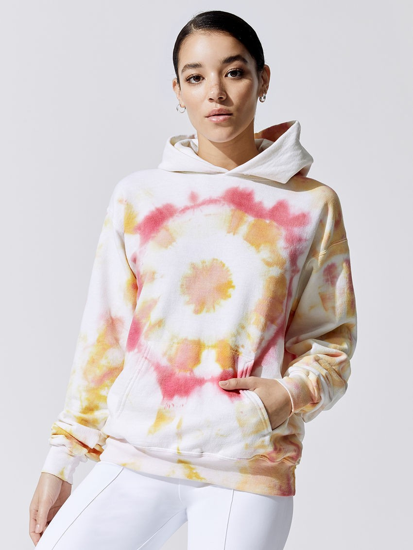 Bullseye Dyed Hoodie Sweatshirts & Hoodies in Orange | Carbon38