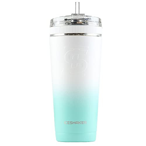 Ice Shaker 26 Oz. Mint/White Ombre Flex Bottle - 1 Each | Amazon (US)