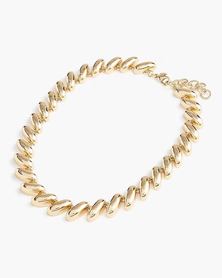 Spiral chain statement necklace | J.Crew Factory
