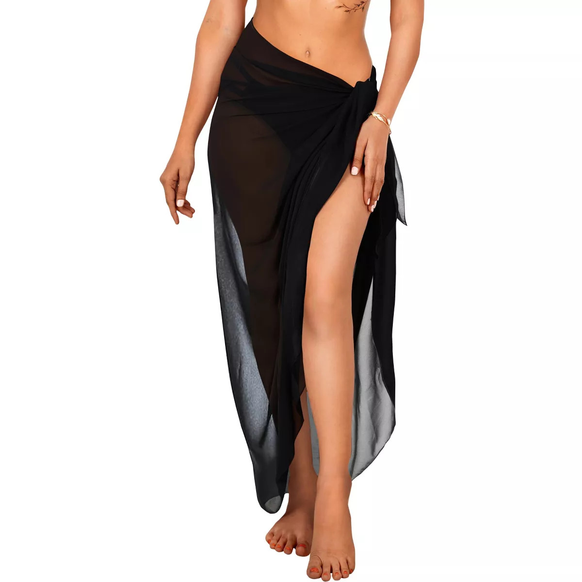 LA LEELA Women's Beachwear Summer Holiday Sarong Cover up Vacation Swimwear Pareo Wraps One Size ... | Target